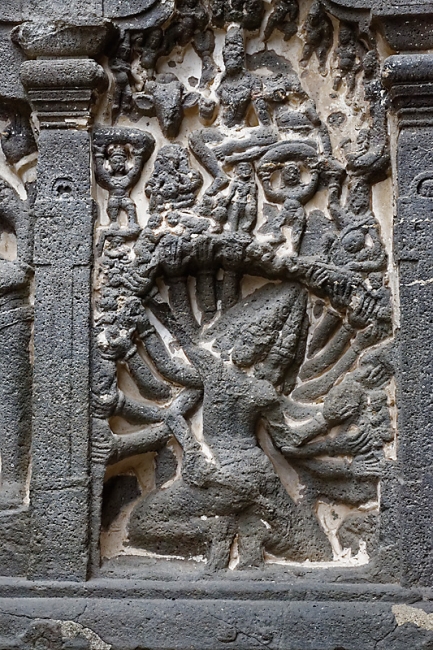 Grottes d'Ellora-Grottes hindouïstes-056